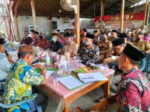 Tokoh Adat Federasi Megow Pak Bersama Kepalo Tiyuh dan Camat Bentuk Panitia HUT Kecamatan TbT