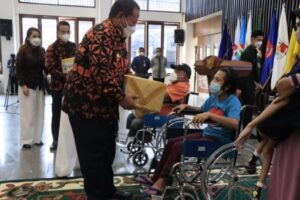 Pengukuhan Pengurus Persatuan Komunitas Disabilitas Provinsi Lampung