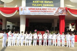 HUT ke-25 Kabupaten Tulangbawang, Winarti Bersyukur Bisa Survive dan Meraih Banyak Prestasi Diakui Secara Nasional