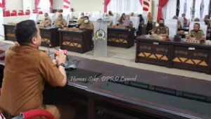 Sekwan Lampung Selatan Thomas Amirico Gelar Briefing Perdana Tahun 2022