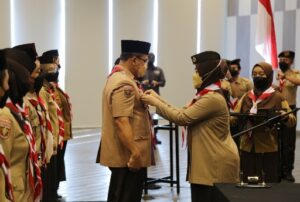 Chusnunia Chalim Lantik Pengurus Majelis Pembimbing dan Pimpinan Saka Kencana Masa Bakti 2020–2025