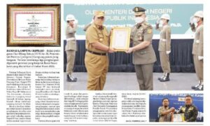 Bulan Peringatan HUT ke-58, Pemprov Lampung Panen Penghargaan