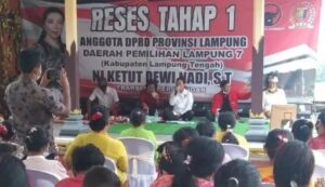 Anggota DPRD Lampung Dewi Nadi Serap Aspirasi Masyarakat Seputih Raman