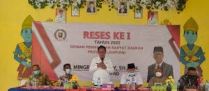 Ketua DPRD Provinsi Lampung Serap Aspirasi Masyarakat di Kecamatan Padang Ratu