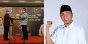 Ketua Fraksi Gerindra DPRD Lampung Terima Penghargaan SIWO PWI Pusat