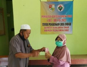 Pemerintah Tiyuh Panaragan Jaya Indah Salurkan BLT pada 110 KPM
