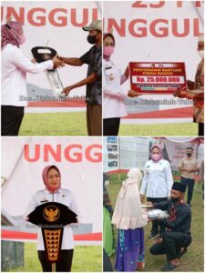 Bupati Winarti Kunker Sosialisasi Realisasi 4 Tahun Perjalanan 25 Program BMW