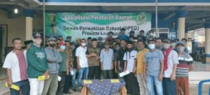Supriyanto Sosialisasi Pembinaan IPWK dengan Masyarakat Pekon Wates