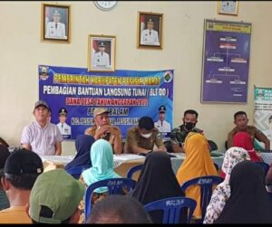 Sebanyak 81 KPM Pekon Balam Terima BLT-DD