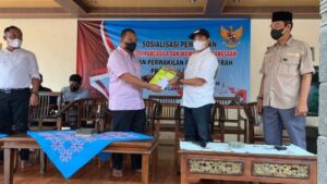 Anggota Komisi IV DPRD Lampung Abdullah Surajaya Sosperda di Joglo Nuwo Lunik
