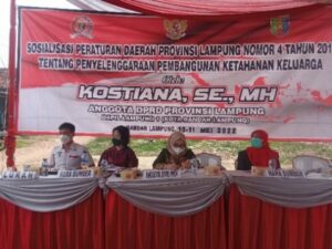 Anggota DPRD Lampung Kostiana Sosper di Tanjungkarang Timur
