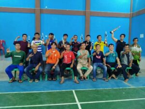 Pasangan Efrio Iin Nazarudin Raih Podium Pertama Turnamen Bulutangkis Syawal Ceria