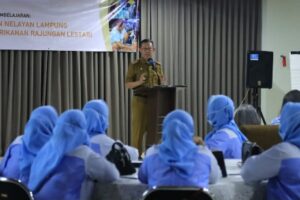 Wakili Gubernur, Fahrizal Buka Kegiatan Jejaring Pembelajaran Perempuan Nelayan Lampung