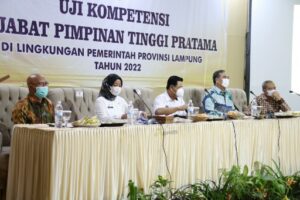 Wujudkan Aparatur Berintergritas dan profesional, Pemprov Lampung Gelar Uji Kompetensi