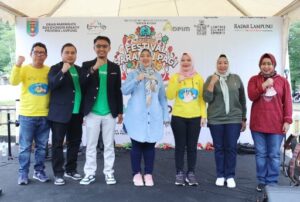 Wagub Chusnunia Buka Festival Sarapan Pagi di Taman Gajah Lampung