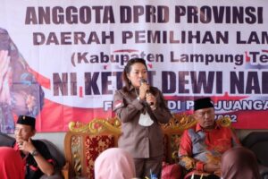 Anggota DPRD Lampung Dewi Nadi Reses di Dua Titik