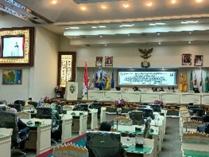 DPRD Provinsi Lampung Lakukan Pertukaran Formasi AKD