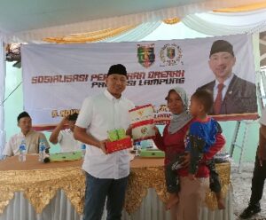 Rahmat Mirzani Djausal Sosialisasi Perda Nomor 4 Tahun 2018