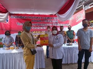 Aprilliati Sosialisasi Perda Nomor 4 Tahun 2018 di Campang Raya