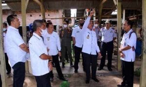 Peninjauan Lapangan Operasional Pasar Pagi Kotabumi