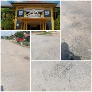 Proyek Swakelola Dinas PUPR Tubaba Ruas Jalan Tiyuh Way Sido Diduga Asal Jadi