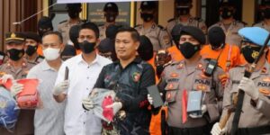 Operasi Sikat Krakatau 2022, Polres Tulangbawang Barat Amankan 16 Tersangka