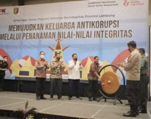 Pemprov Lampung Kolaborasi dengan KPK Bimtek Antikorupsi Wujudkan Keluarga Berintegritas