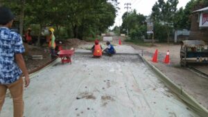 Jalan Mulus, Masyarakat Kampung Tunggal Warga Ramai-ramai Ucapkan Terimakasih