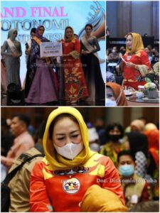 Bupati Winarti Hadiri Final Pemilihan Putri Otonomi Indonesia Tahun 2022