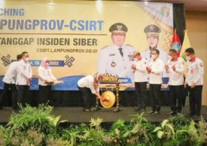 Pemprov Lampung Resmi Launching Tim Tanggap Insiden Siber