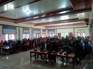 Antusias masyarakat Tiyuh Indraloka II Ikuti Sosialisasi Pabrik Tapioka