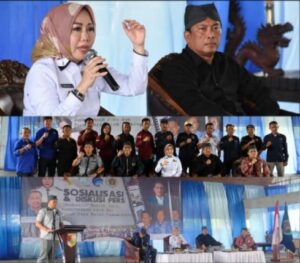 Pj Bupati Zaidirina Puji Program Diskusi Pers PWI Tubaba