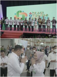 Bupati Winarti Hadiri Pembukaan APKASI Otonomi Expo 2022