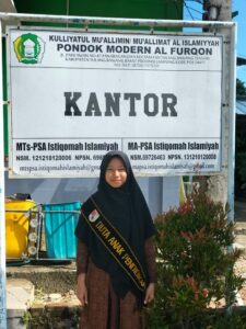 Siti Marfuah, Santriwati Pondok Modern Al Furqon Jadi Runner-Up Duta Anak