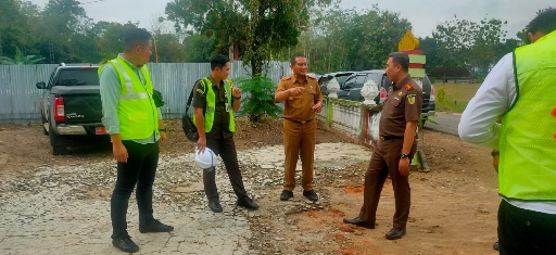 Dinas PUPR Tubaba Bersama Kejari Tuba Monitoring Kegiatan Tahun 2022