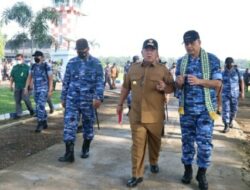 Gubernur Arinal Dampingi KSAU Saksikan Latihan Matra Udara II Jalak Sakti Koopsud I