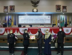 Mingrum Buka Paripurna Tingkat I Penyampaian Raperda Perubahan APBD 2022