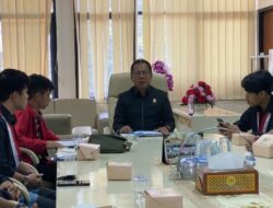 Ketua DPRD Lampung Dialog Bersama GMNI Bandarlampung Tolak Kenaikan Harga BBM