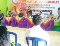 Warga Tanjung Anom Keluhkan Jalan dan Listrik ke Anggota DPRD Lampung FX. Siman