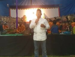 Wahrul Fauzi Silalahi Hadiri Syukuran Bersih Desa di Rulung Raya Natar