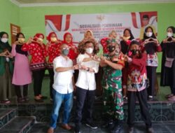 Ismet Roni Sosialisasi IPWK di Banjar Agung