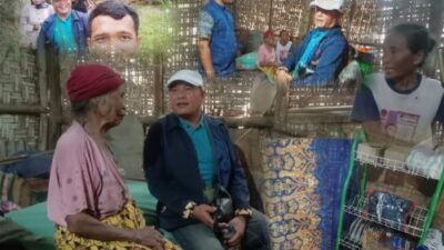 IWO Tubaba Beri Bantuan Nenek Jumi (80) Warga di RK2 RT7 Tiyuh Margo Mulyo