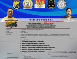 LP NASDEM Surati Gubernur Lampung atas Dugaan Pelanggaran di SMA 1 Tumijajar