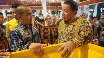 Gubernur Lampung Kepincut Mesin Pencacah dan Penepung di Anjungan Tubaba