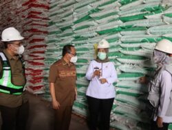 Wagub Chusnunia Lakukan Pengawasan Penyaluran Pupuk di Pelabuhan Peti Kemas Panjang