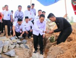 Wakil Bupati Ardian Letakkan Batu Pertama Pembangunan SDN 01 Haduyang Ratu