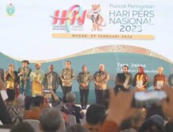 Mewakili Gubernur Lampung, Ganjar Jationo Hadiri HPN di Deli Serdang Sumatera Utara