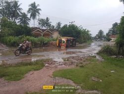 Jalan Rusak Akibatkan Kecelakaan, Dinas PUPR Tubaba Dinilai Kurang Responsif