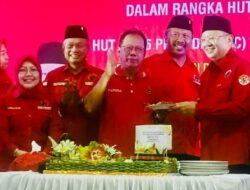 HUT ke 50 PDIP, Mingrum Sebut Kepentingan Partai Diatas Kepentingan Lainnya