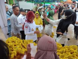Pemerintah Provinsi Lampung Gelar Operasi Pasar Minyak Goreng Kemasan